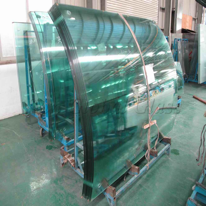 toughened curved glass panels suppliers custom size tempered polish building glass for construction price curved tempered glass