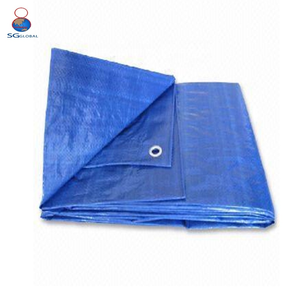 Eyelets waterproof hdpe pe tarpaulin 4m width sheet