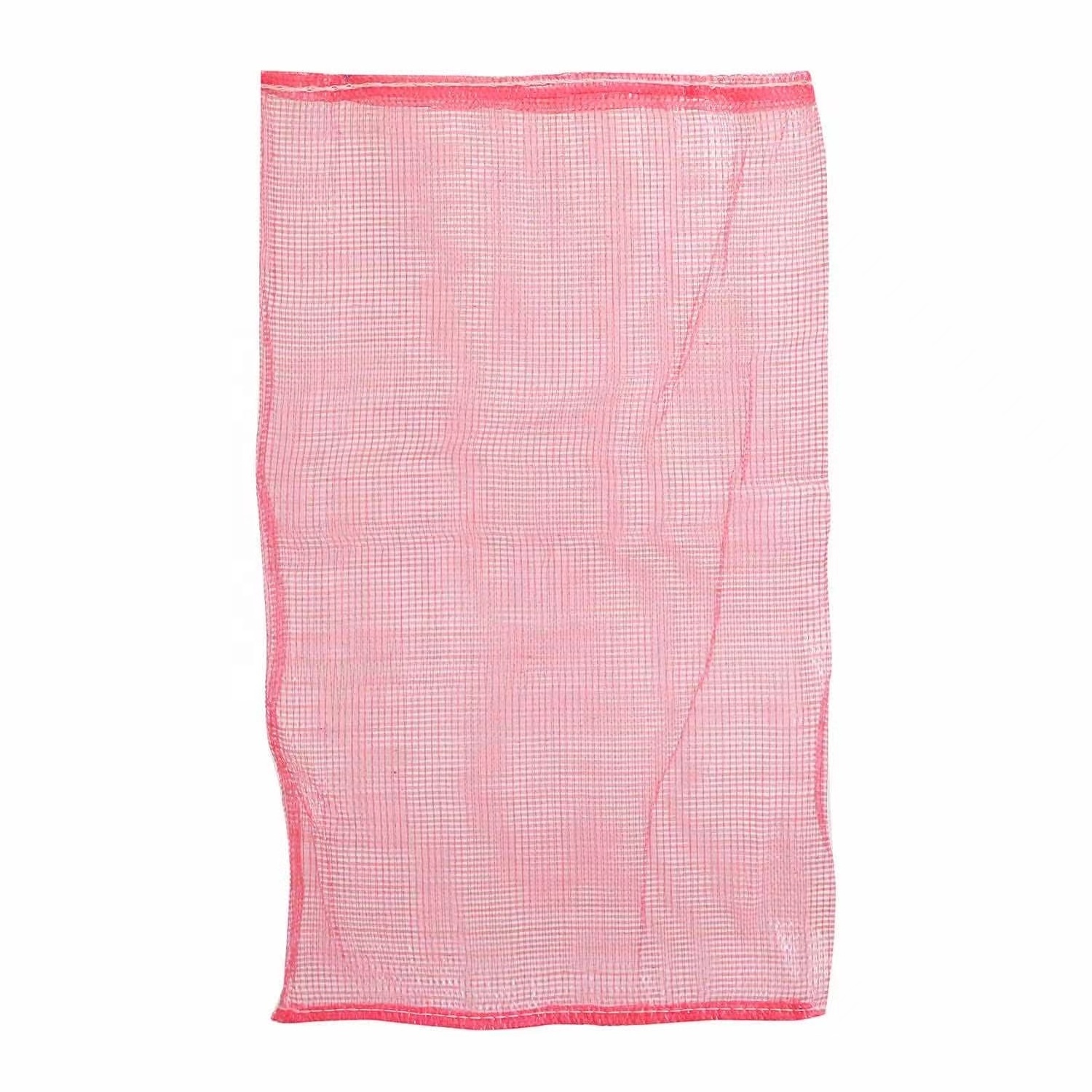 PP woven tubular drawstring Leno mesh produce bag packaging onion garlic orange lemon cabbage GRS certified factory net bag