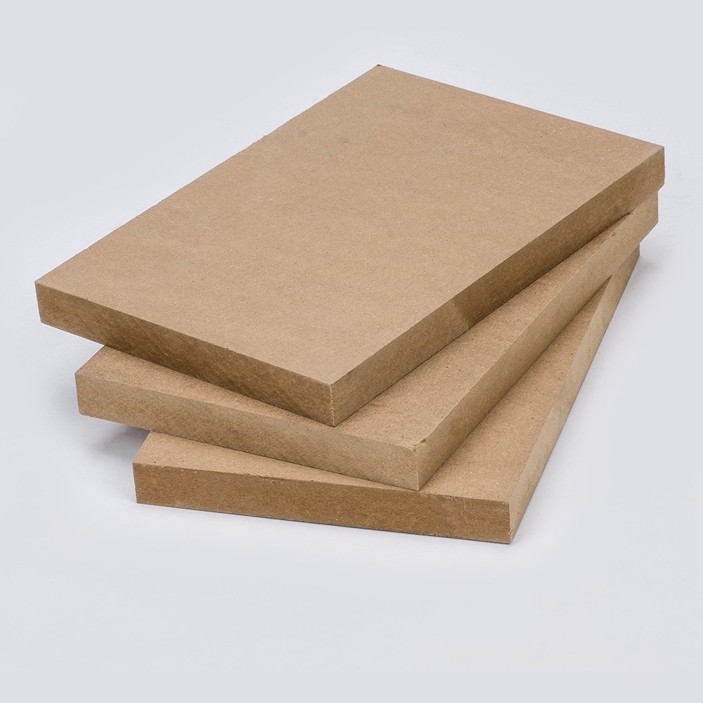 Competitive Price 12mm 15mm 18mm 1220X2440 Plain MDF Medium Density Fiberboard MDF for Closet and Doors