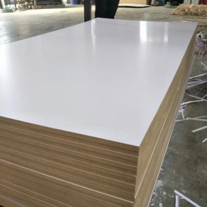 4x8 Melamine Laminated Mdf Board Wood Panels E1 Grade Melamine Faced Mdf For Furniture