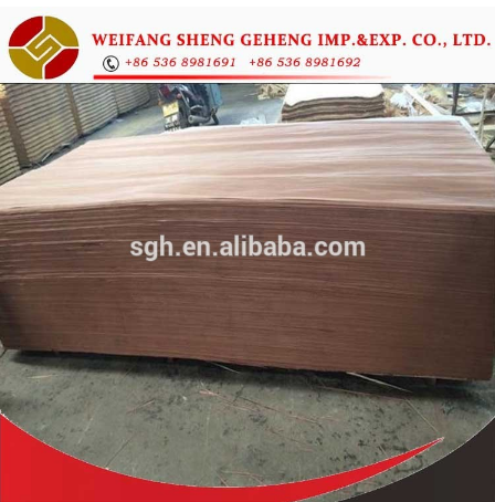 Decoration/packing gurjan wood recon.face veneer