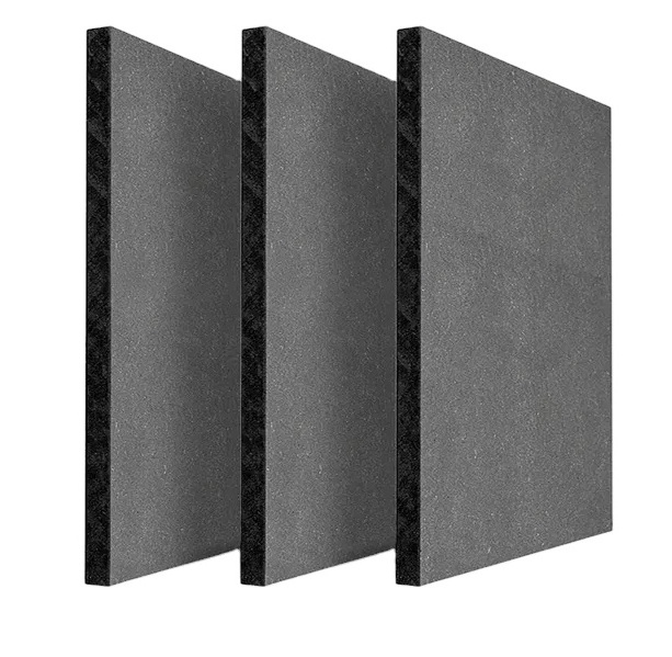 High Grade E0 E1 8mm 9mm 18mm Raw Plain Black MDF Board for Furniture Decoration from Linyi Factory