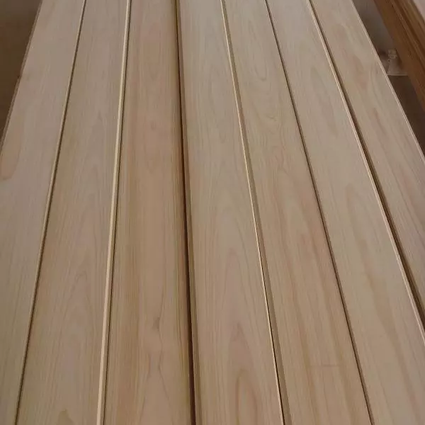 furniture grade 9mm 12mm 15mm hinoki wall cladding interior wood