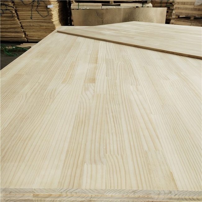 4200*500/600mm AA Grade Radiata Pine Hinoki Rubberwood Finger Joint Laminated Board for Japan Markets