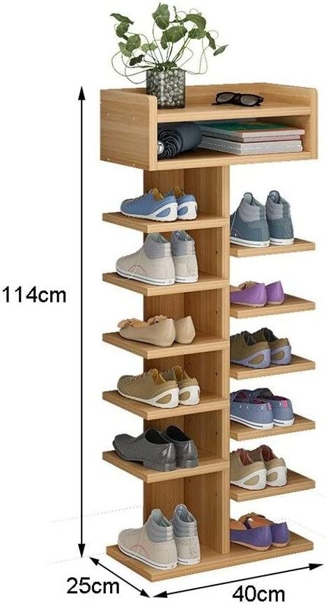 Shoe Rack with 7 Tier Shelves of A Tree Shape