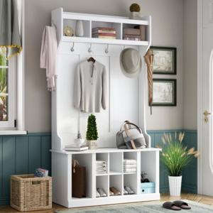 Hall Tree With Shoe Cabinet Shoes Rack For Entryways Cabinet