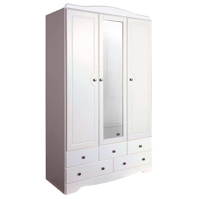 2023 New Design Wood Corner Wardrobe with 3 Doors Crazy Sale 3 Door Wooden Bedroom China Wardrobe