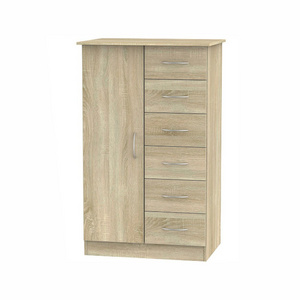 kids wardrobe closet small clothes storage with  1 door and 6 drawers  wardrobe closet for home