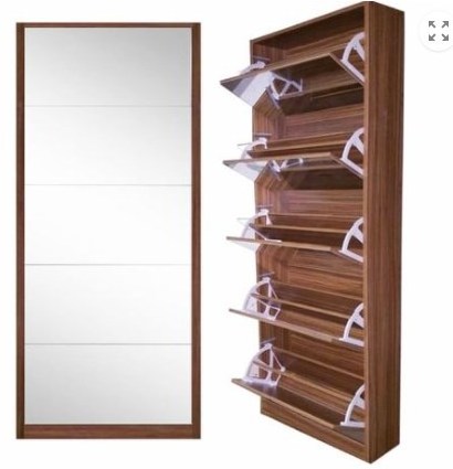 2023 Simple Design Cheap Modern Wooden Shoe Cabinet Wooden Shoe Rack