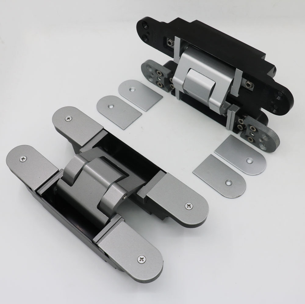 Alamic Invisible Hinges Concealed Door Hinge Heavy Duty Hidden Hinge 3D Adjustable