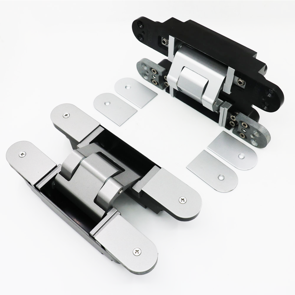 Alamic Invisible Hinges Concealed Door Hinge Heavy Duty Hidden Hinge 3D Adjustable