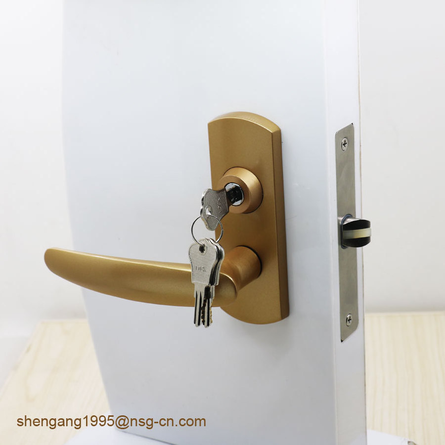 japanese zamak interior door lock set, silent lock