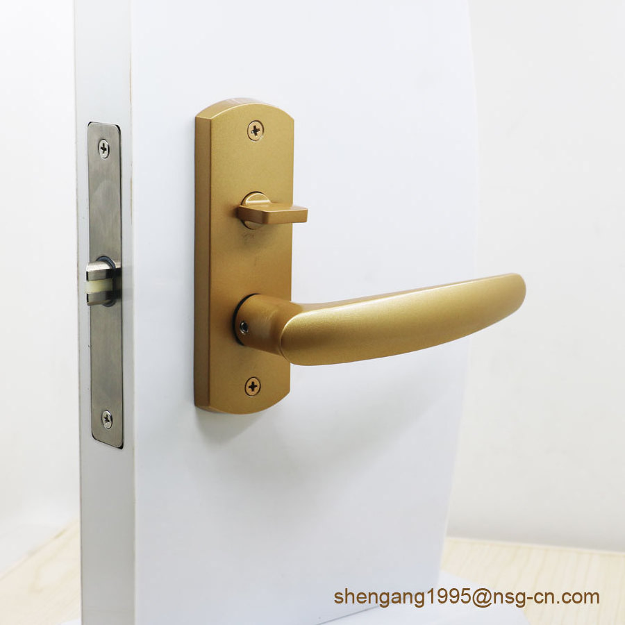 japanese zamak interior door lock set, silent lock