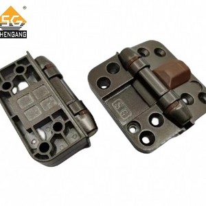 Strength factory Mini self closing small aluminium spring loaded holder hinge for pvc wooden sliding folding door