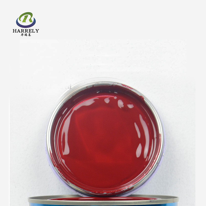 1K auto transparent red brilliant glossy coating & paint body repair car paint