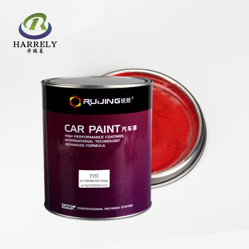 1K auto Chinese red pearl shining bright auto coating acrylic  spray car paint