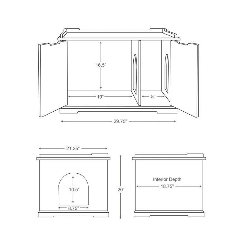 Living Room Furniture Wood Dog House Dog Bed Cat House Pet House