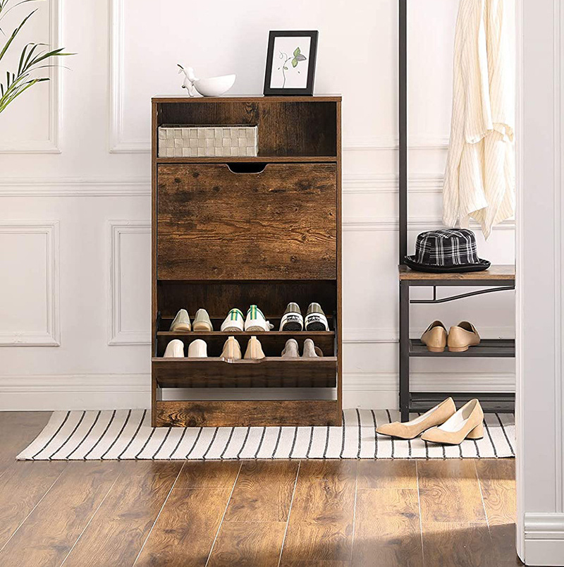 online white modern wood 50 pairs shoe cabinet storage organizer home 3-Tier zapateras-de-madera-modern shoe racks for shop