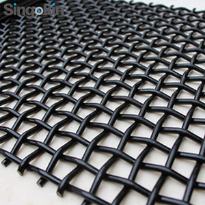 65Mn Heavy Duty Spring Steel Crimped Woven Wire Mesh for Vibrating Screen