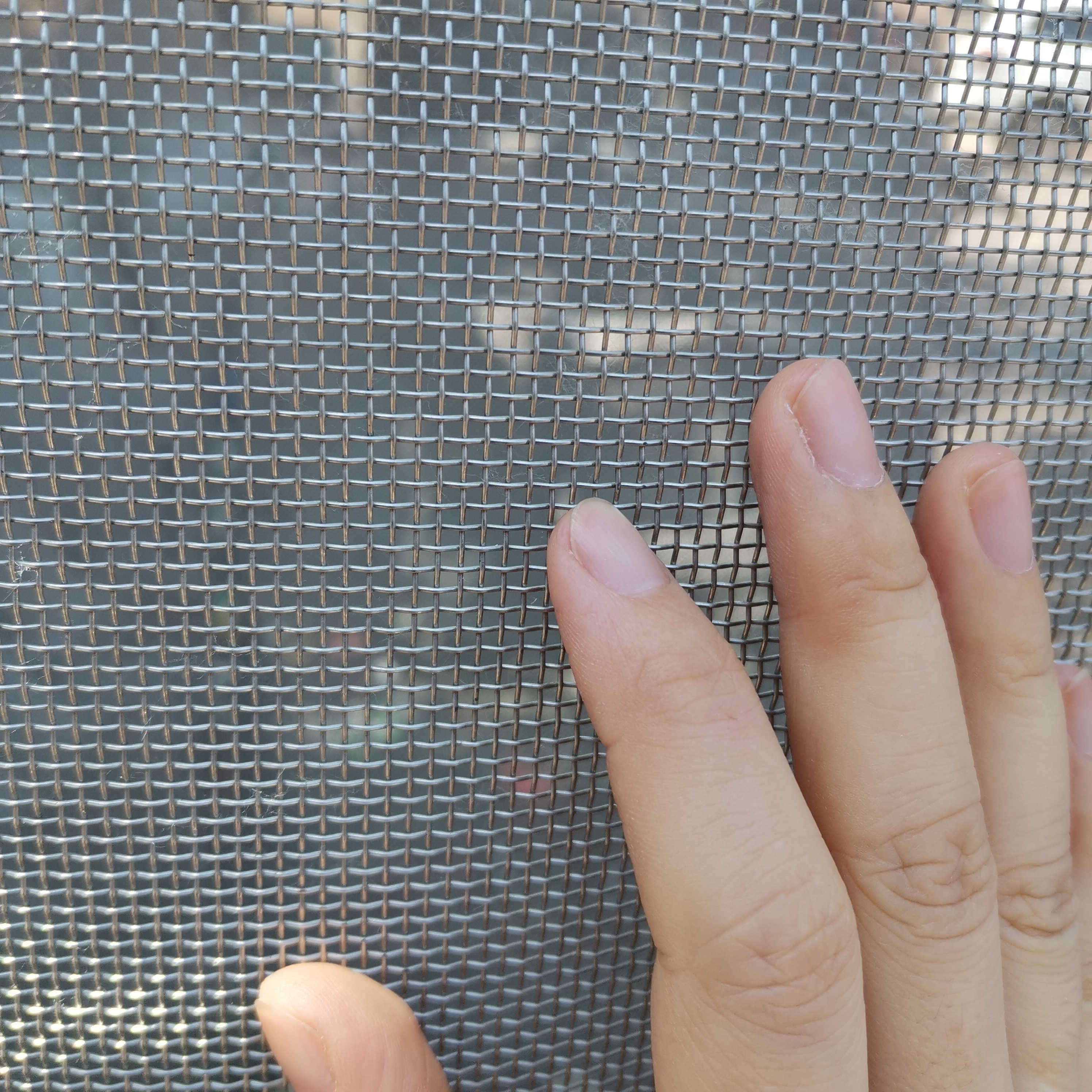 High quality SS304 stainless steel wire mesh crimp wire mesh for filter cylinder