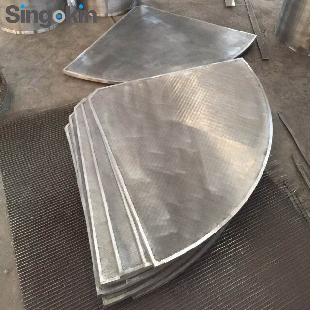 wedge wire screens tube stainless steel johnson screen heavy duty wedge wire screen panels for malt kiln flooring material