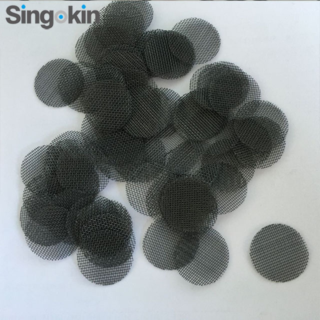 Free sample SUS304 Stainless steel screen mesh Disk of 4.5mm 5mm filter disc screen/metal disc filter price