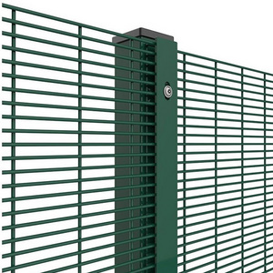 High Security Fence Clear view Galvanized Panels 358 Fence Prison Clear View Anti Climb Fence