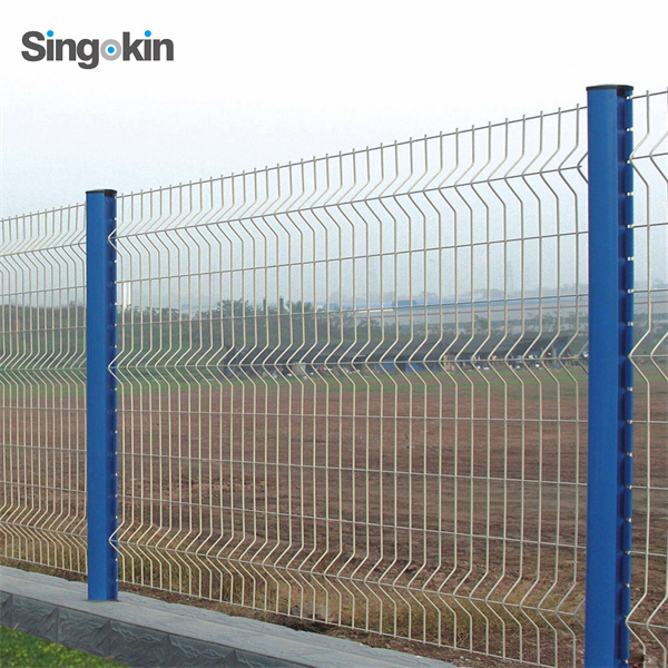 3D curved welded wire mesh fence / farm fence / garden fence