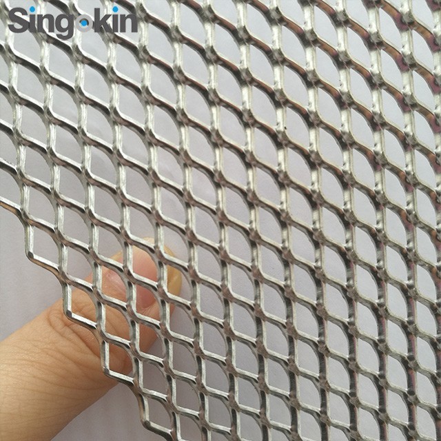 diamond mesh aluminium/galvanized steel expanded metal mesh for beekeeping equipment