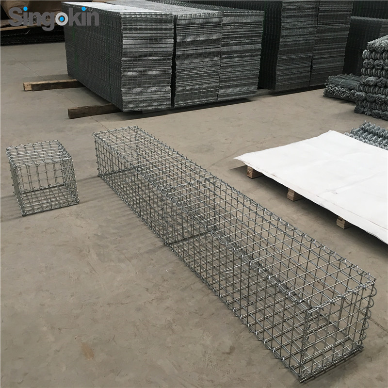 Super Quality Galvanized Iron Wire Welded Gabion/Welded Mesh Retaining Wall