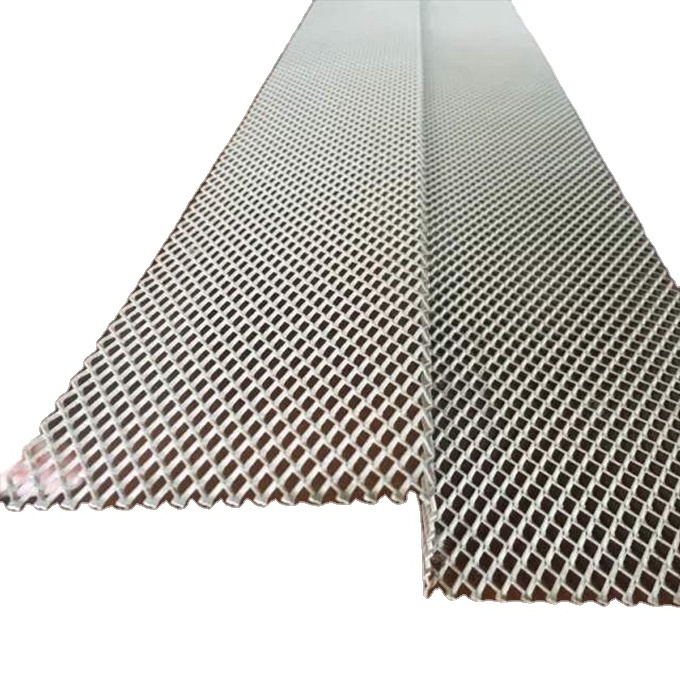 hot sale high quality Perforated metal expanded mesh lock in gutter guard mesh metal screen for radiator covers