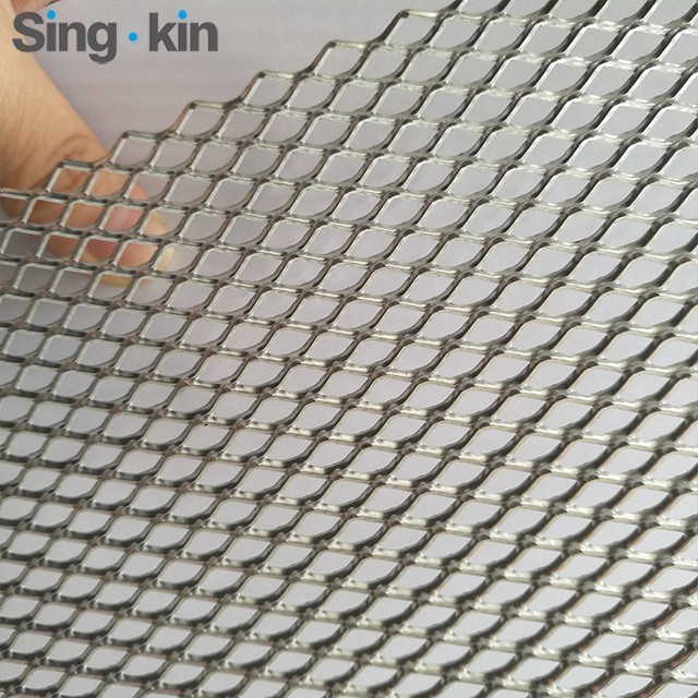 diamond mesh aluminium/galvanized steel expanded metal mesh for beekeeping equipment