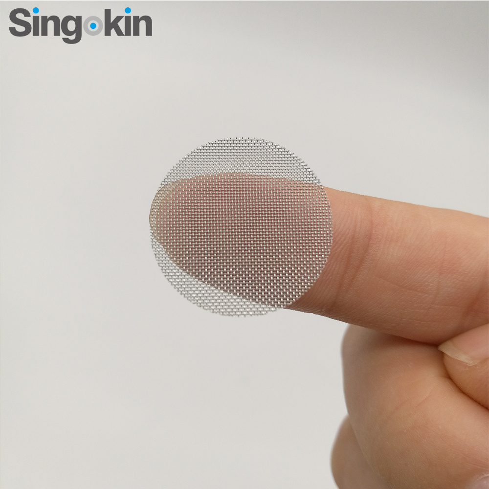 Free sample SUS304 Stainless steel screen mesh Disk of 4.5mm 5mm filter disc screen/metal disc filter price