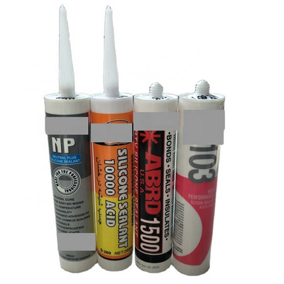 Acetic silicone sealant waterproof silicone adhesives sealants for Window construction use