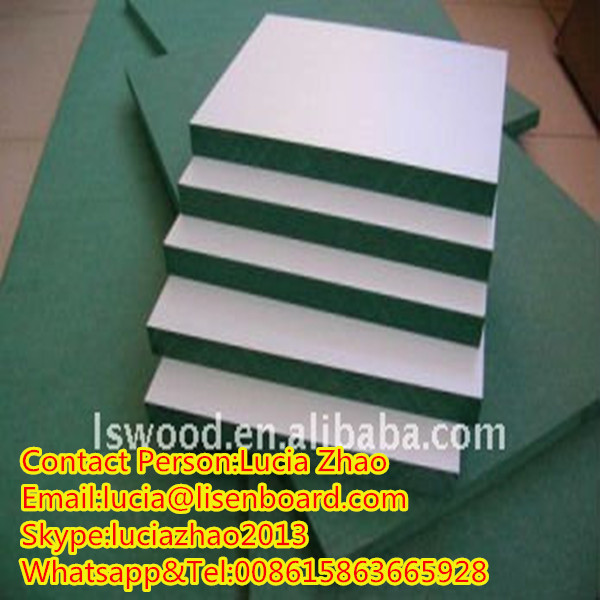 6mm 18mm HMR MDF board for Furniture and decoration waterproof MDF