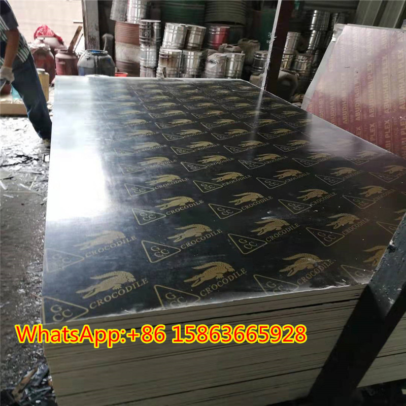 Cheap price 15mm 16mm 16.5mm 17mm 17.5mm 18mm laminated marine shuttering film faced plywood for construction board