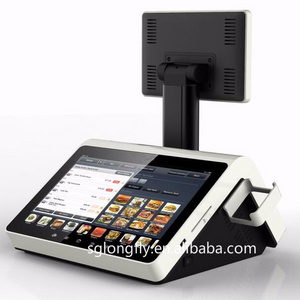 LongFly OEM/ODM electronic cash register with built-in 80mm thermal printer with auto cutter