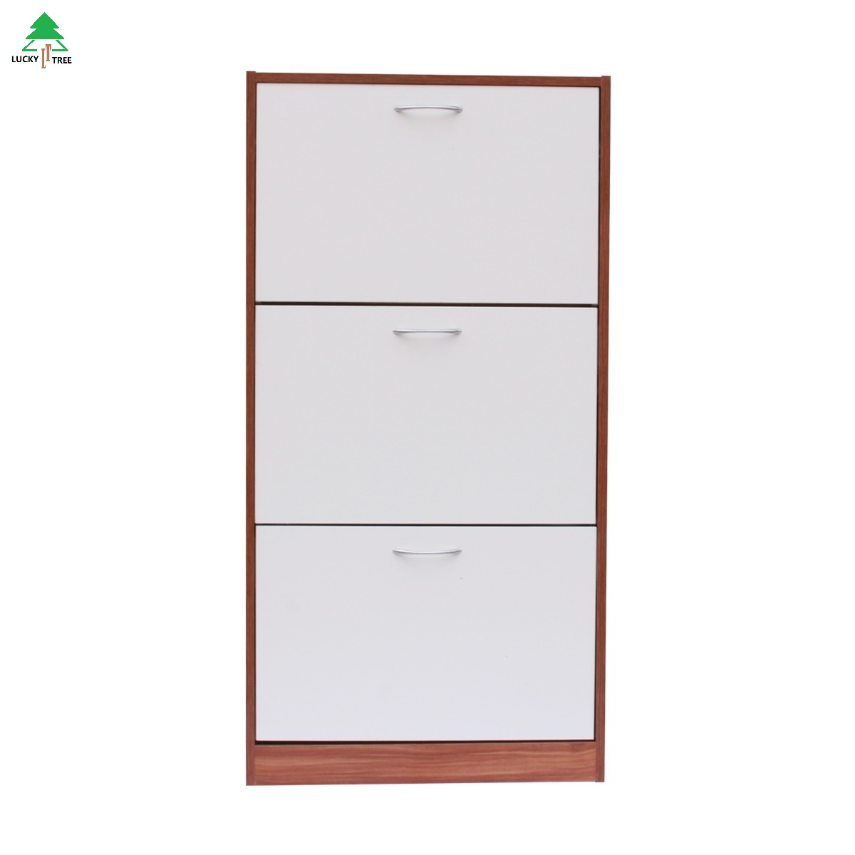 Hidden Stackable Shoe Storage Cabinet Three Door Shoe Cabinet Space Saving Shoe Rack Living Room Furniture