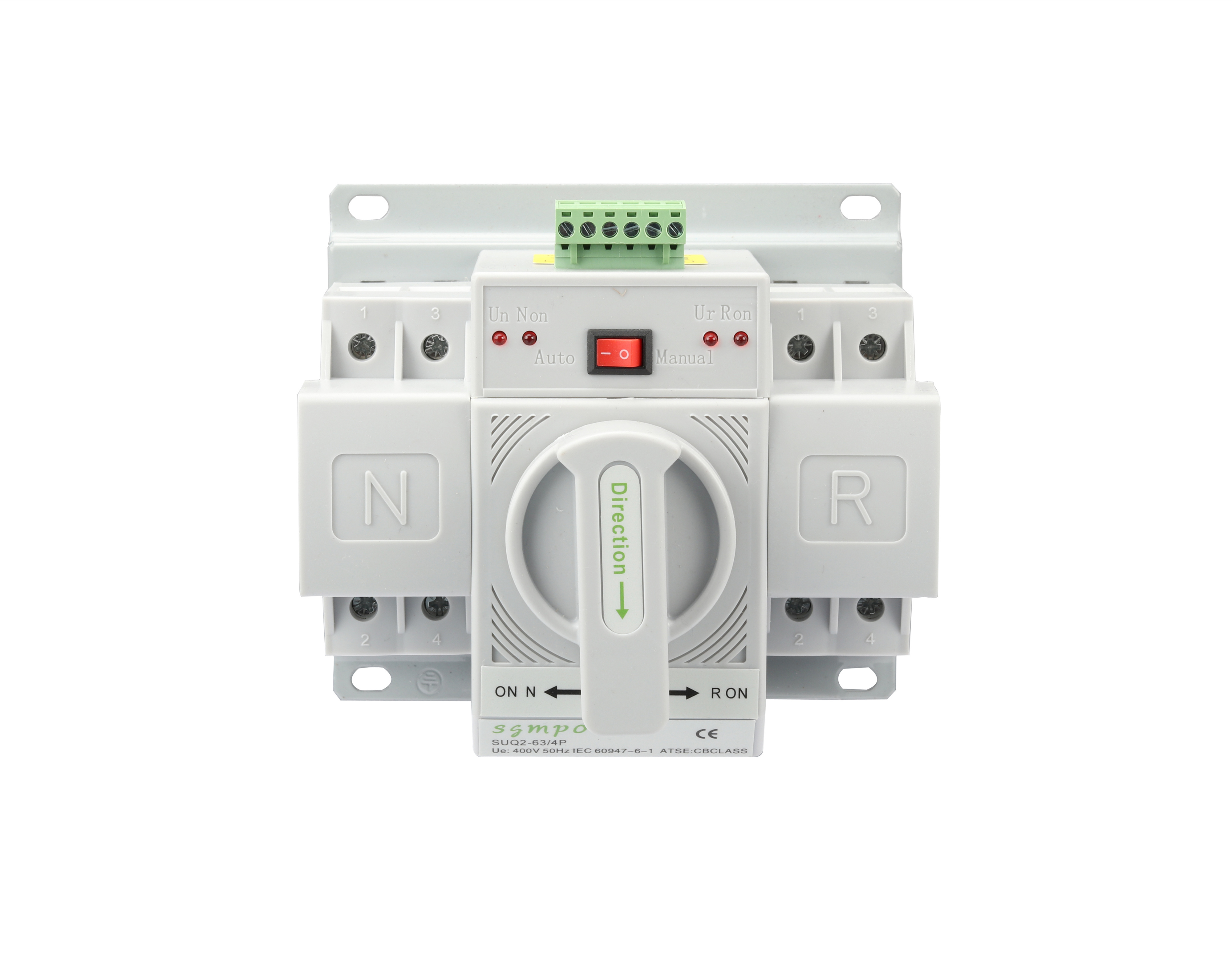 Dual Power Automatic Manual Transfer Switch SUQ2-63 2P 16A 20A 32A 40A 63A ATS Changeover Switching  Automatic Transfer Switch