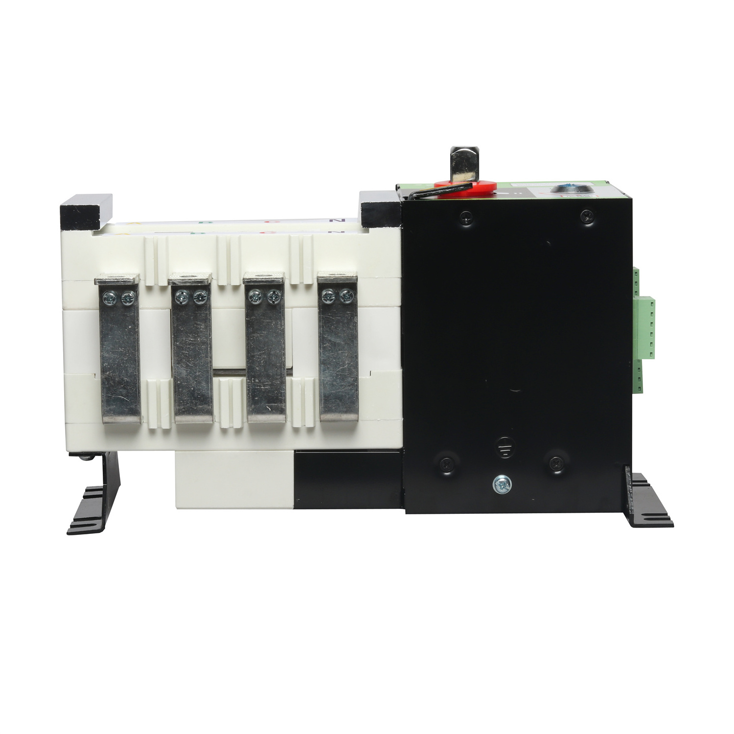 SUK2-100A  100 Amp 4 Pole ATS Fire Control Dual Power Automatic Transfer Switch With Indicator Light Acrylic Panel Cover