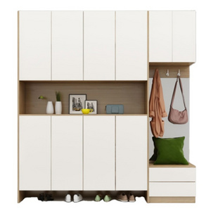 Wholesale Modern Economical Wooden Two Door Shoe Storage Cabinet