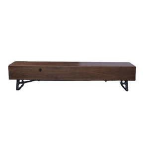 Classic Retro Living Room Brown Furniture Modern Wooden Mdf Tv Stand Cabinet