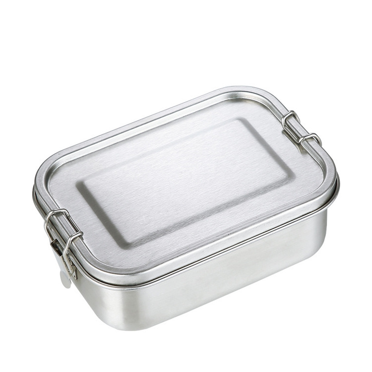 Hot Sale Pastry Stackable Office Premium Quality Stainless Steel Tiffin Lunch Box With Lock