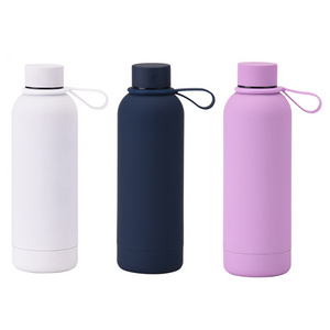 personalized drink large portable 1 liter stainless steel hip flask water bottle with custom color