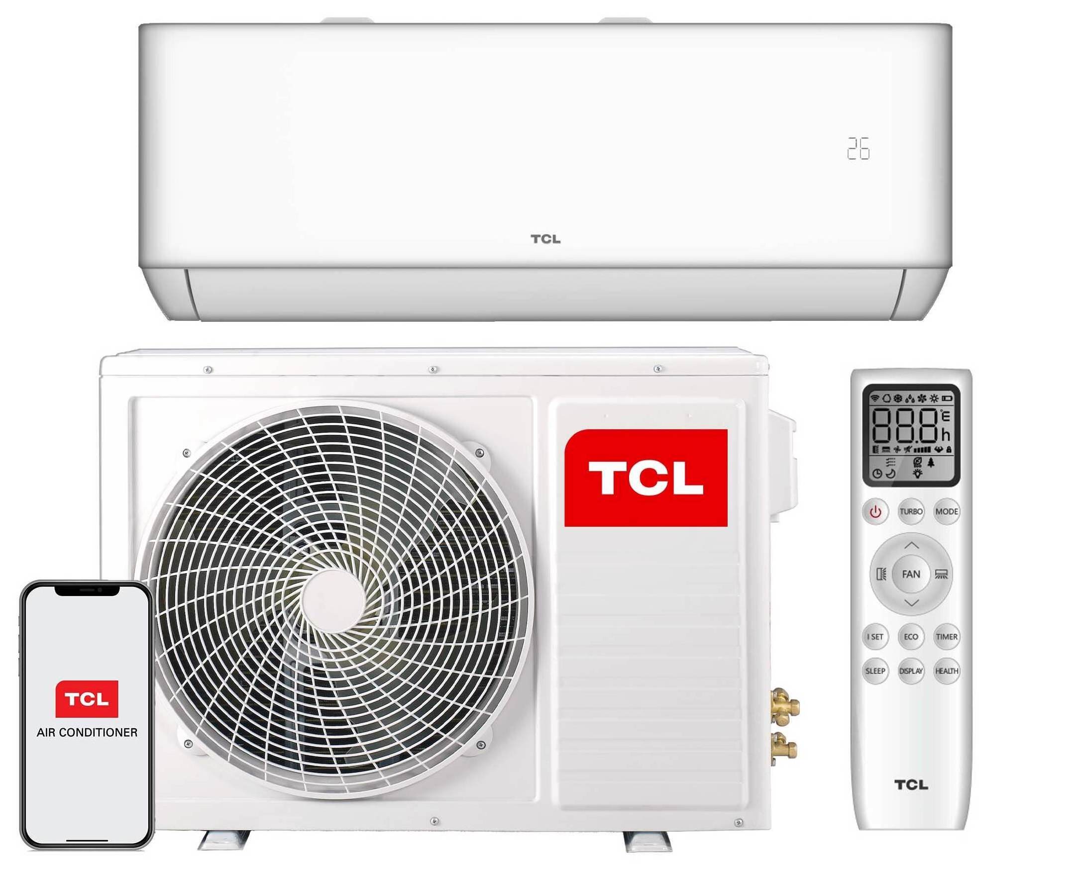 TCL Hisense Cooling 1.5ton 18000btu 2hp climatiseur Wall Mounted AC Split Inverter Units A+ Air conditioning