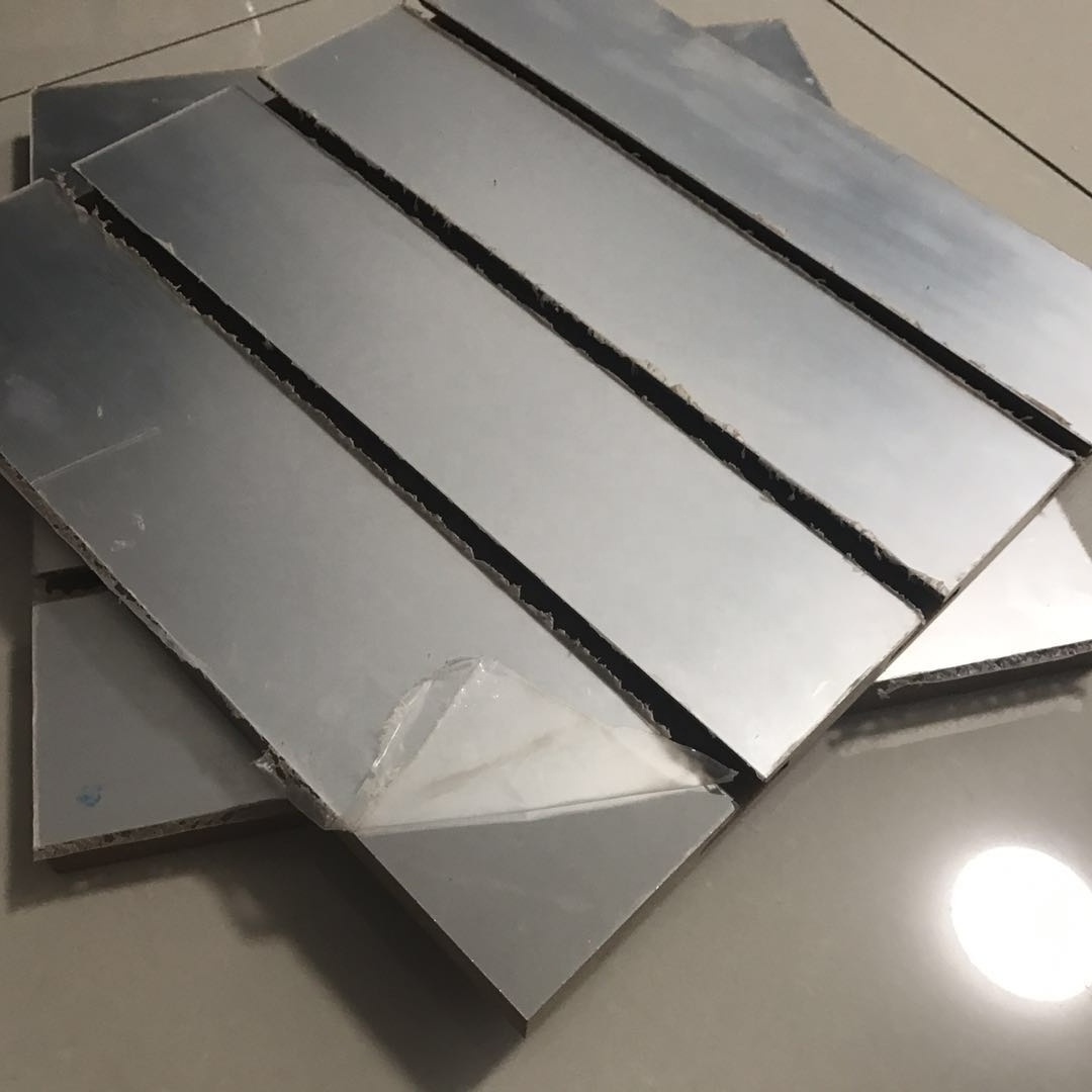 best quality grey acrylic groove  mdf /mirror surface slot mdf  15mm 16mm 17mm 18mm 20mm 25mm