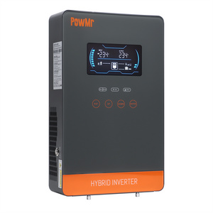 PowMr 4500W 24V Off-Grid Solar Inverter MPPT 230V Pure Sine Wave Solar Inverter 6500W 48V Hybrid Inverter