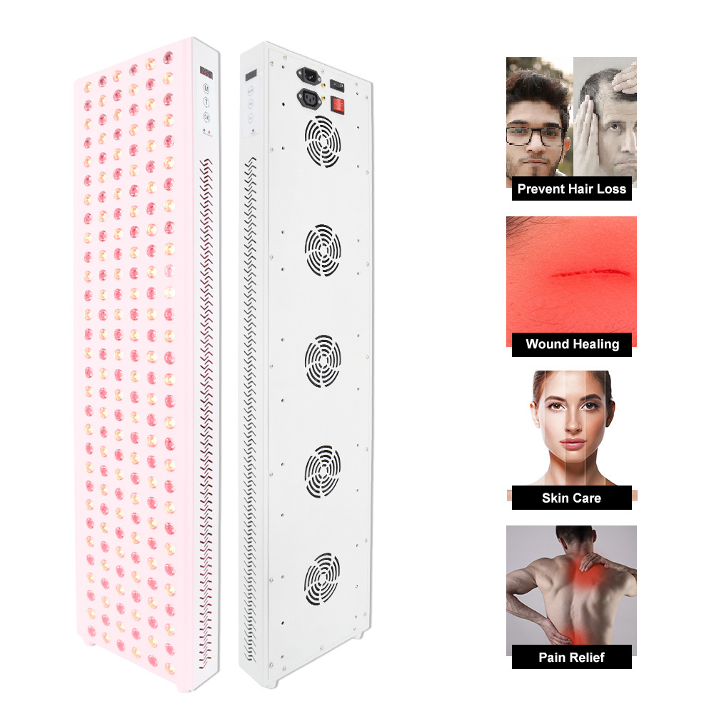 red led light therapy machine panel bed all 670nm professional for sale hair growth near infrared skin vibration lamp solarium