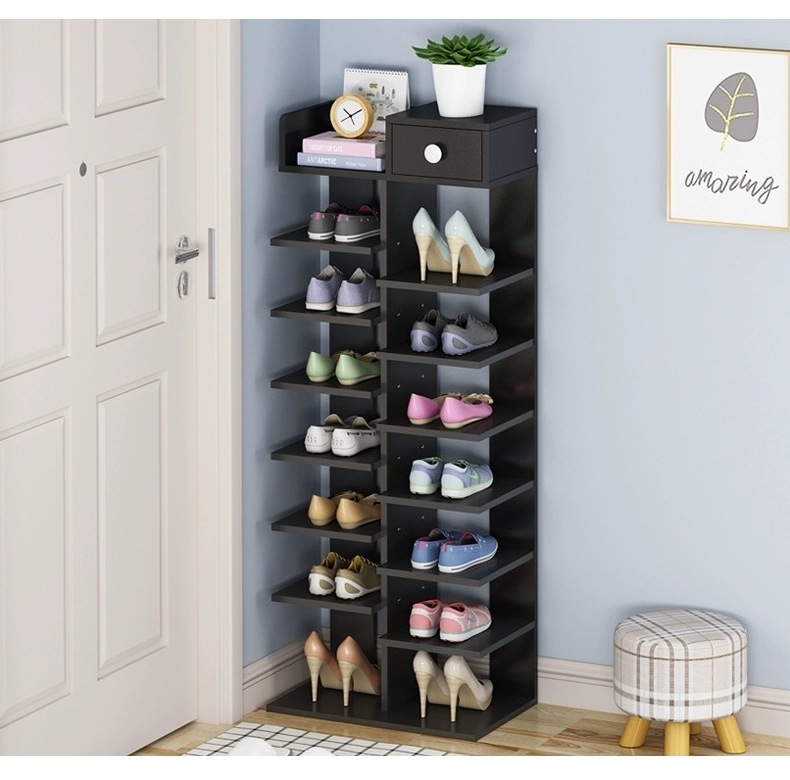 Simple household shoe rack Small mini economical multi-layer storage rack Door shoe cabinet simple modern storage rack